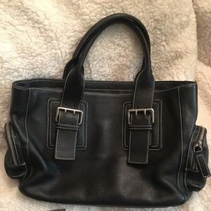 Furla Authentic Black Leather Bag NWOT